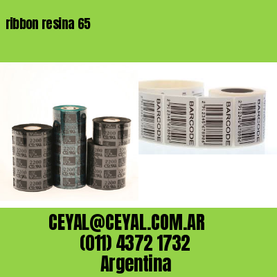 ribbon resina 65