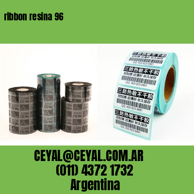 ribbon resina 96
