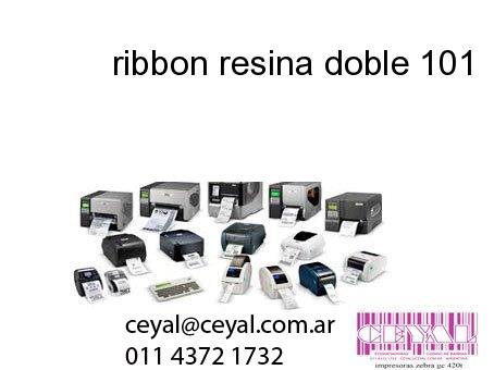 ribbon resina doble 101