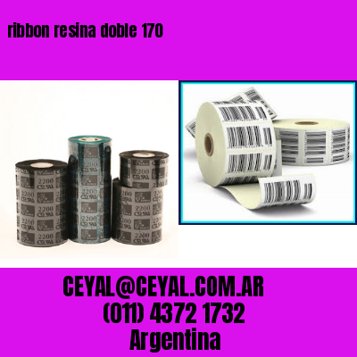 ribbon resina doble 170