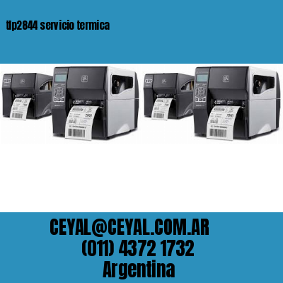 tlp2844 servicio termica