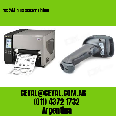 tsc 244 plus sensor ribbon