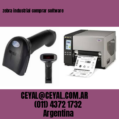 zebra industrial comprar software