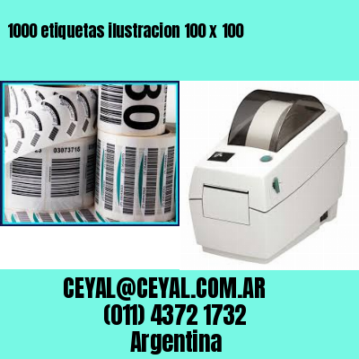 1000 etiquetas ilustracion 100 x 100