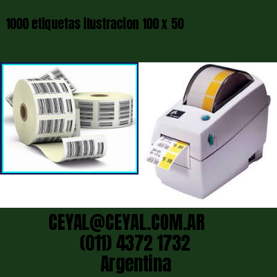 1000 etiquetas ilustracion 100 x 50