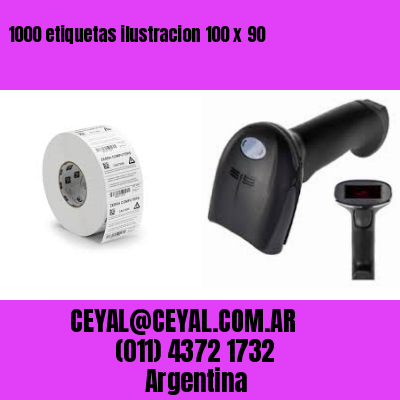 1000 etiquetas ilustracion 100 x 90