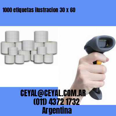 1000 etiquetas ilustracion 30 x 60
