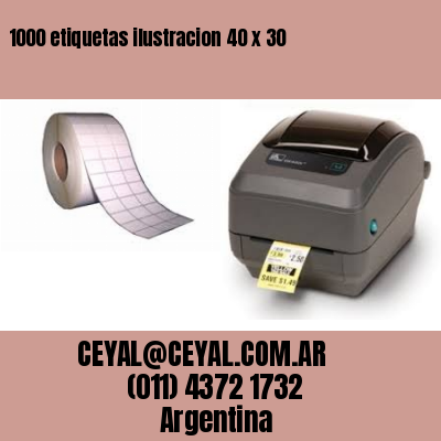 1000 etiquetas ilustracion 40 x 30