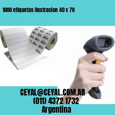 1000 etiquetas ilustracion 40 x 70