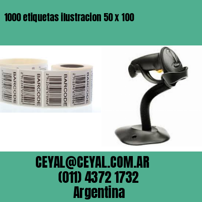 1000 etiquetas ilustracion 50 x 100