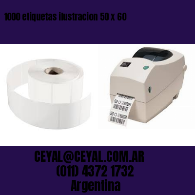 1000 etiquetas ilustracion 50 x 60