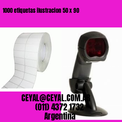 1000 etiquetas ilustracion 50 x 90