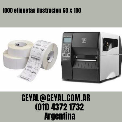 1000 etiquetas ilustracion 60 x 100
