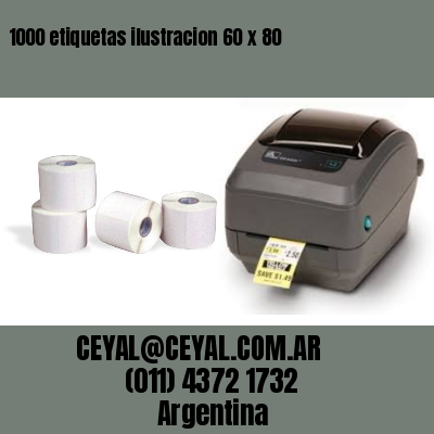 1000 etiquetas ilustracion 60 x 80