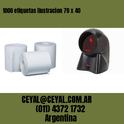 1000 etiquetas ilustracion 70 x 40