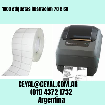 1000 etiquetas ilustracion 70 x 60