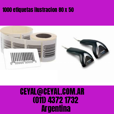 1000 etiquetas ilustracion 80 x 50