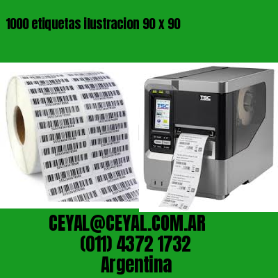 1000 etiquetas ilustracion 90 x 90
