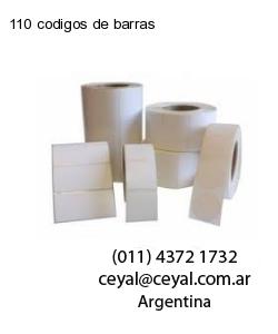 110 codigos de barras