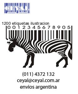 1200 etiquetas ilustracion