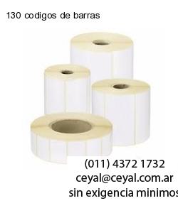 130 codigos de barras
