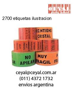 2700 etiquetas ilustracion