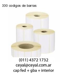 330 codigos de barras
