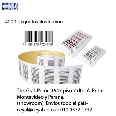 4000 etiquetas ilustracion