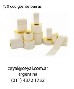 430 codigos de barras