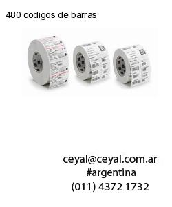 480 codigos de barras
