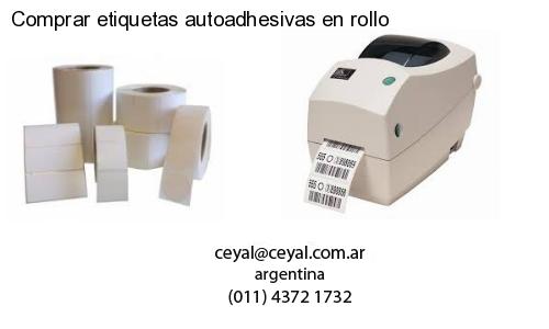 Comprar etiquetas autoadhesivas en rollo