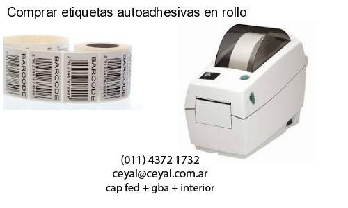 Comprar etiquetas autoadhesivas en rollo