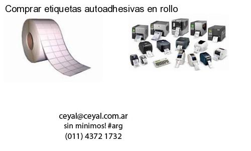 Comprar etiquetas autoadhesivas en rollo