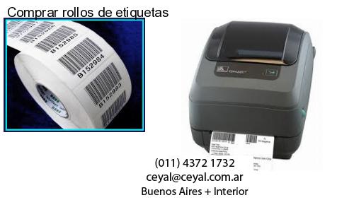 Comprar rollos de etiquetas