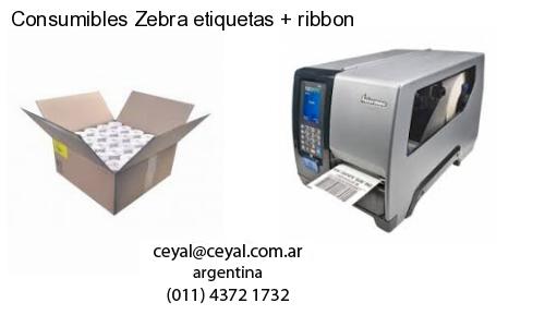 Consumibles Zebra etiquetas   ribbon