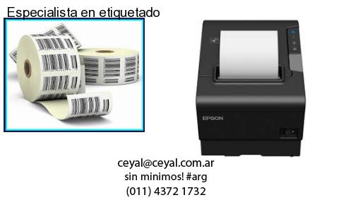 Especialista en etiquetado