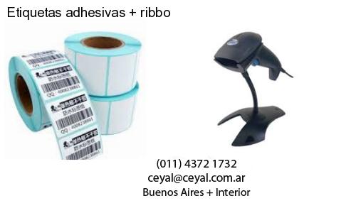 Etiquetas adhesivas   ribbo