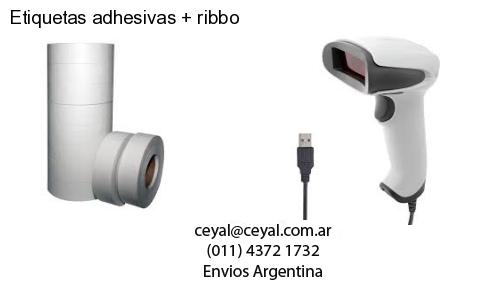 Etiquetas adhesivas   ribbo