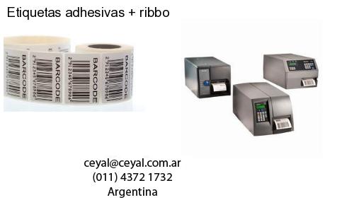 Etiquetas adhesivas   ribbo