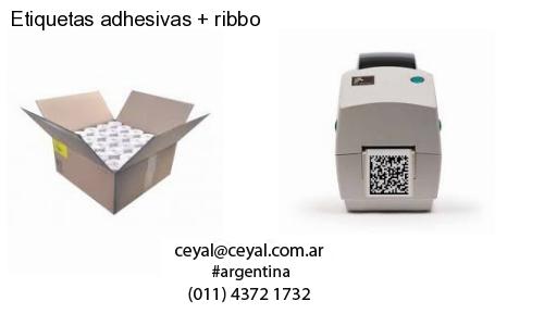 Etiquetas adhesivas   ribbo