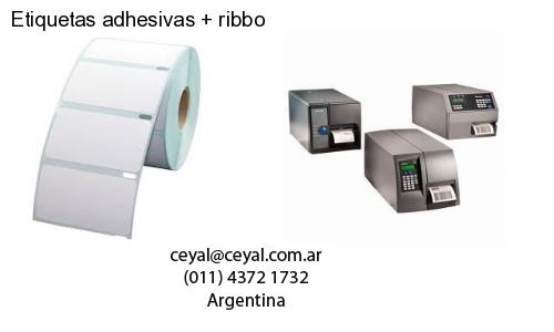 Etiquetas adhesivas   ribbo