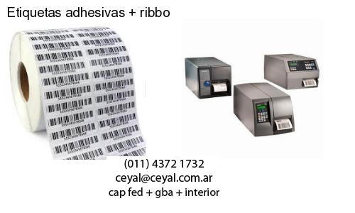 Etiquetas adhesivas   ribbo