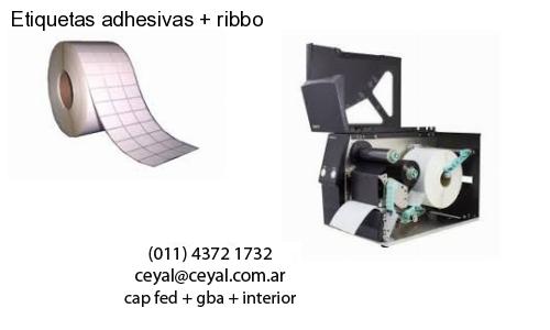 Etiquetas adhesivas   ribbo