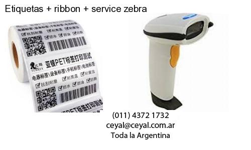 Etiquetas   ribbon   service zebra