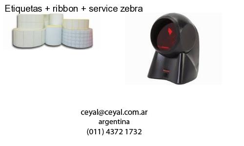 Etiquetas   ribbon   service zebra
