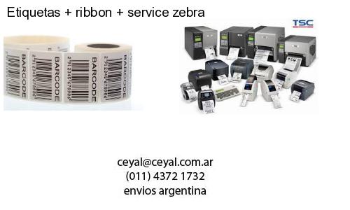 Etiquetas   ribbon   service zebra