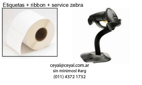 Etiquetas   ribbon   service zebra
