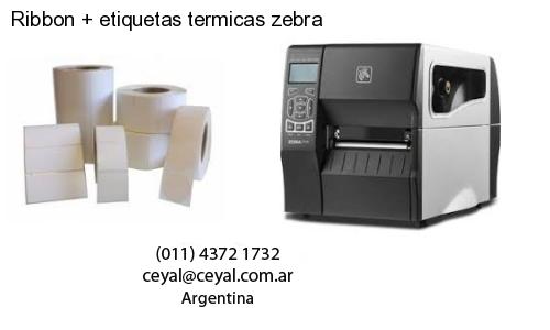 Ribbon   etiquetas termicas zebra