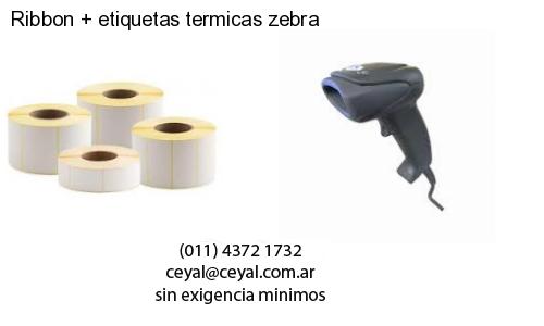 Ribbon   etiquetas termicas zebra