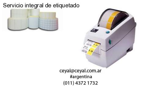 Servicio integral de etiquetado